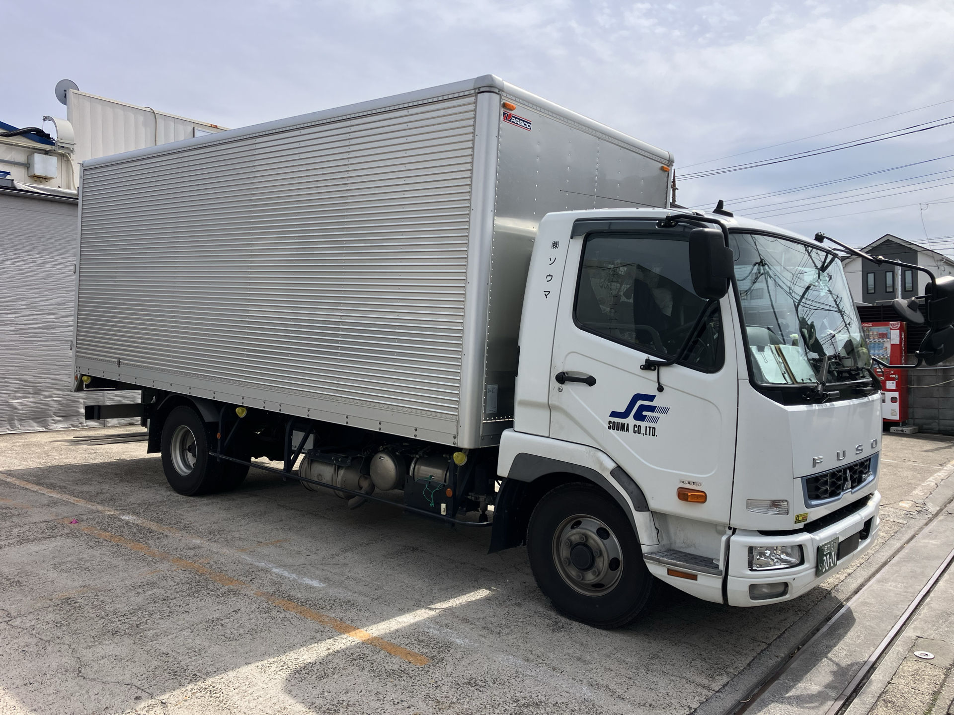 3tトラック ワイドロング車
