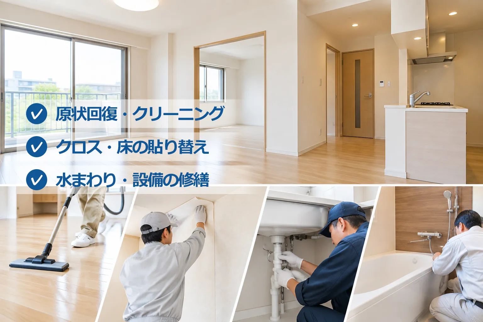 部屋のリフォーム工事