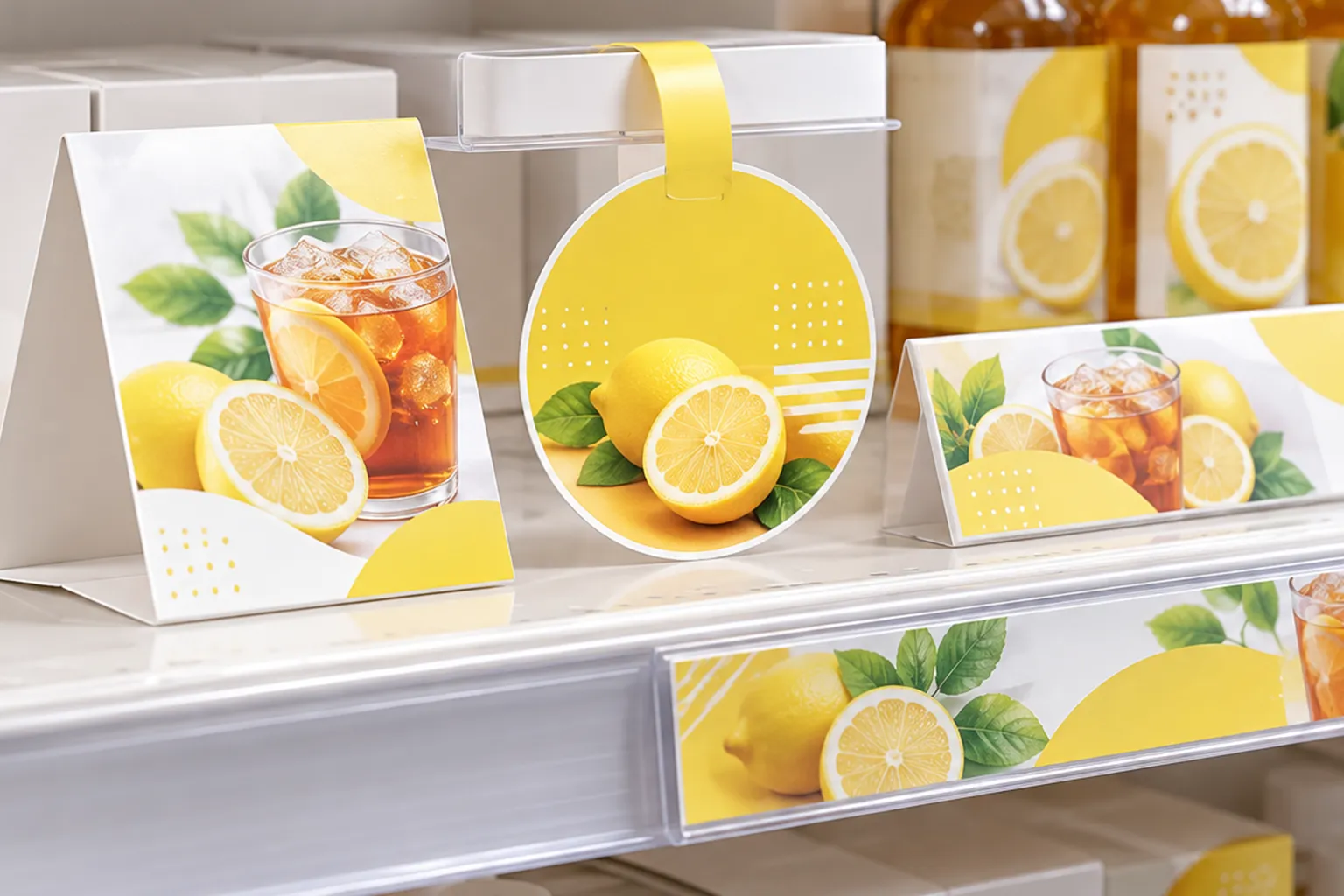 店頭POP・販促什器の組み立て